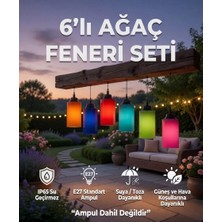 AC Aydınlatma Neon Ağaç Feneri 6'lı Set