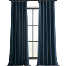 Daisy Home Price Drapes FLCH-FM20103-84 Italyan Perde, 50 x 84, Çavuş Mavisi