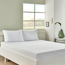 Daisy Home Taç Pamuk Perfect Yatak Ağızi Beyaz Çift Kişilik