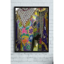 Daisy Home (PSTER11238) Hindistan Fil Manzara Çerçeveli Tablo (50X70CM)