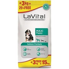 Teknocan La Büyük Irk Somonlu Yavru Köpek Maması 15 kg