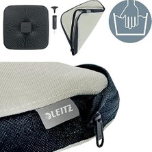 Daisy Home Ergo Balance Oturma Minderi, Ofis Sandalyeleri Için Ergonomik Hava Yastığı, Optimum Oturma Duruşu ve Siyatik Rahatlatıcı, Vücut Duruşunu Destekler, Ergo-Serisi, Kumaş Kılıf Açık Gri,