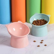 Teknocan Kedi Köpek Mama Su Kabı, Mama ve Su Bowl Kabı,plastik. (Mix)