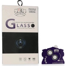 Durukar®  iPhone 15 Bilvis Titan Kamera Lens - Yeşil