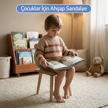 Daisy Home Çocuk Aktivite Masası Çalışma Masası, Ahşap Oyun Boyama Etkinlik Alanı, Çocuk Odası Için (Sadece Sandalye)