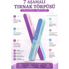 Lovendas Tam 7 Aşamalı Tırnak Törpüsü - Manikür Pedikür Için