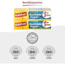 Teknocan Küçük Boy Buzdolabı Poşeti 4X40LI
