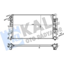 Teknocan Su Radyatörü Brazing Benz Sprinter 3-T, 3.5-T, 4-T, 4.6-T, 5-T, Crafter 2.0/2.5tdi 06 mt Ac/nac 678X398X32 Kal 354980
