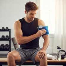 Teknocan Soğuk Jel Kompres Torbası – Yeniden Kullanılabilir Buz Torbası, Isıtılabilir Jel Ped, Kas ve Eklem Ağrısı, Spor Yaralanmaları, Ateş ve Şişlik Için (Mavi, 12X24)