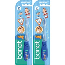 Teknocan Kukuli Lisanslı Çocuk Diş Fırçası Soft 2li Paket