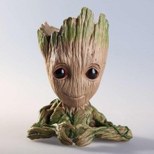 Teknocan Baby Groot Figür Kalpli Saksı Kalemlik Pla 14 cm