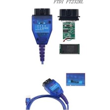 Teknocan Kkl Vag Fiatecuscan Ecu Tarama Obd2 Car Auto Tanı Teşhis Cihazı FT232 Çipli Switchli