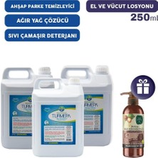 Teknocan Ev Temizlik Seti 4, El ve Vücut Losyonu Hediye