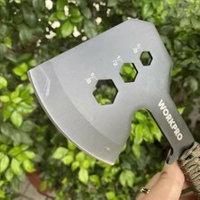 Teknocan WP383002 250MM Çok Fonksiyonlu Kamp Baltası + Magnezyum Ateşleyici
