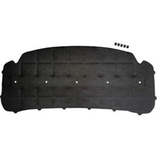 Teknocan Ön Motor Kaput Keçesi Izolasyonu Klipsli Vw Caddy ile Uyumlu 2004-2010