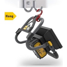 Teknocan Cat DX62B 18VOLT 20W 750/1600 Lümen Profesyonel Iki Kademeli LED Projektör (Akü Dahil Değildir)