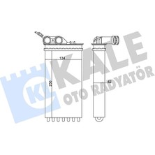 Teknocan Kalorifer Radyatörü Al/mknk C4, 307 Dv6 1.6-2.0 Hdi 16V 04 Kal 346280