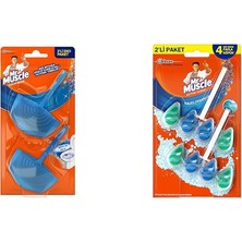 Teknocan Mr Muscle Aqua Blue Klozet Bloğu ve Klozet Blok, (2x2)