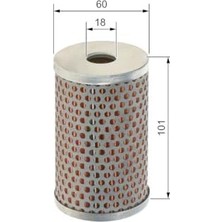 Teknocan Yağ Filtresi Daf, -Benz, Renault, 1457429820