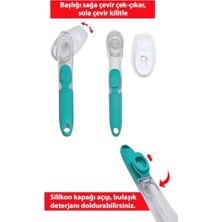 Teknocan Deterjan Hazneli Bulaşık Süngeri 4 Adet Yedek