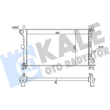 Teknocan Su Radyatörü Al/pl/brz Focus 1.6-2.0 98-04 Kal 344165