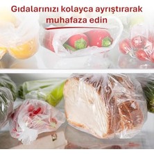 Teknocan 3'lü Çok Al Az Öde Ekonomik Paket Orta Boy 90'lı Buzdolabı Poşeti, Sızdırmaz & Bpa Içermez Gıda Saklama Torbası, Et, Tavuk, Balık, Sebze, Meyve, Çorba, Sos, Peynir, Kuruyemiş, Sandviç