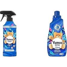 Teknocan Maxzıqf Yumoş Sprey Yıkaması Zor Eşyalar Için Lilyum 450 ml ve Yumoş Çamaşır Yumuşatıcısı Lilyum 1440 ml