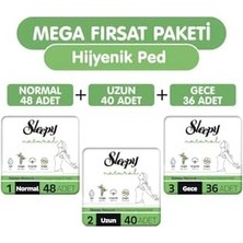 Teknocan Natural Ultra Hassas Hijyenik Ped 124 Adet Ped Fırsat Paketi