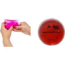 Teknocan Kırmızı Ceylan Cep Sobası,el Isıtıcı, Su Torbası Pvc 9cm