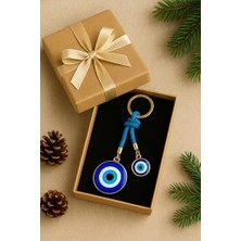 Teknocan Simagift Simagift Nazar Boncuklu Anahtarlık Mavi