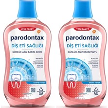 Teknocan Parodontax Diş Eti Bakımı Ekstra Ferah Ağız Bakım Suyu 500 ml (2 Paketi)