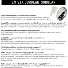 Teknocan Vavana Araba Klima Kokusu 2'li Set -Trio Oto Kokusu | Bpa & Sıvı Içermez | 45 Gün Etkili (Bubble Gum | Satsuma)