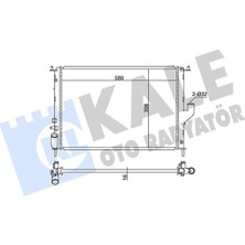 Teknocan Su Radyatörü Al/pl/brz Duster, 05, Mcv,, Sandero 08, Lada Largus Kal 348685