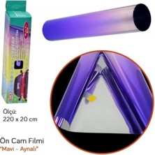Teknocan Carub Araç Ön Cam Güneşlik Filmi, 20 x 220 Cm, Güneş Koruyucu Film