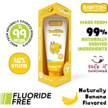 Teknocan Doğal Muz Diş Macunu Florürsüz 50 gr