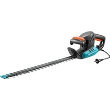 Teknocan Easycut 500/55 Elektrikli Çalı Budama Makası: 500 W Motor Gücüne Sahip Elektrikli Çit Budama Makinesi, 55 cm Bıçak Uzunluğu, 18 mm Bıçak Açıklığı, Ergonomik Sap ve Darbe Koruması (9832-20)
