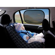 Teknocan Baby AGU-015 Statik Araç Güneşliği (Siyah, 2'li)