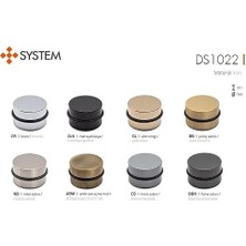 Teknocan Aırlıklı Kapı Stoper Mat Altın - DDS1022 0080 Bb-P6