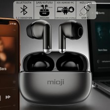 Teknocan Air Buds 3 Kablosuz 5.3 Ios Windows Pc ve Tüm Telefonlar ile Uyumlu Bluetooth Kulaklık - Siyah
