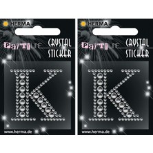 Teknocan Kristal Etiket Harf K (2 Paketi)
