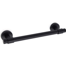 Teknocan Çekme/sürgü Kapı Kolu Siyah Renk 25 cm