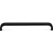 Teknocan 192 mm Siyah Renkli Modern Kulp