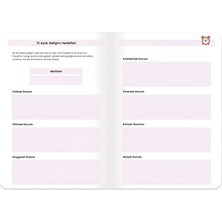 Teknocan Keskin 17X24 Haftalık Ayça Karaman Tarihsiz Gelişim Ajandası