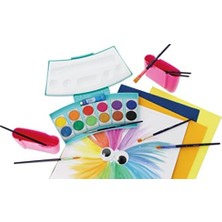 Teknocan Lot De 8 Pinceaux Synthétiques De Qualité Supérieure