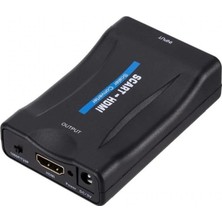 Teknocan Scart To HDMI Av Video Çevirici Dönüştürücü Adaptör