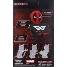 Teknocan Gaming Kablo Adamları LED Simgeleri: Deadpool - Şarj Telefonu ve Kumanda Tutucu - Işıklı Oyun Kumandası/cep Telefonu/cihaz Şarj Tutucu, 4' Şarj Kablosu Dahil