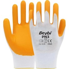 Teknocan Beybi Pn3 Beyaz Sarı Eldiven 10