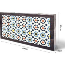 Teknocan Star Tavla | Çizilmez Zeminli, Mıknatıslı Mdf Kasa, 2 Kat Vernik Cilalı
