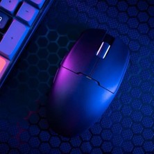 Teknocan Aigo GM80 Plus Siyah Kablosuz Gaming Mouse - 12000 Dpı, PAW3311 Sensör, 3 Modlu Bağlantı (Usb, 2.4g, Bluetooth), Ultra Hafif 52.2g