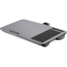 Teknocan Notebook Desk/workstation, 17", Cep Telefonu Yuvası, Fare Altlığı